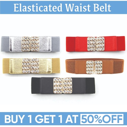 Women 60mm wide elastic waist - wide,