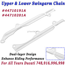 For Ducati 748 916 996 998 Swingarm Chain Upper & Lower Slider Guide Runner Kit
