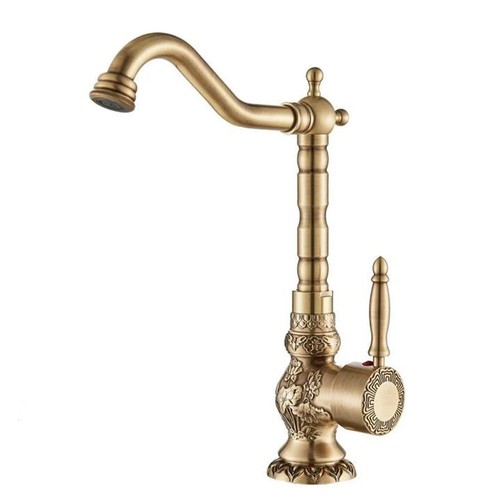 Antique brass tall bathroom - brass,
