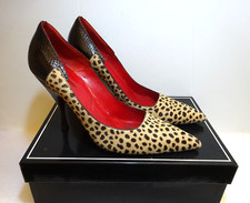 Cesare Paciotti Leopard Print Stiletto Heels 39 Eu.