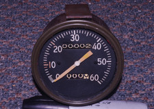 1941 Willys MB5 Jeep Motometer Speedometer Speedo Long Pointer Paint Can Lid