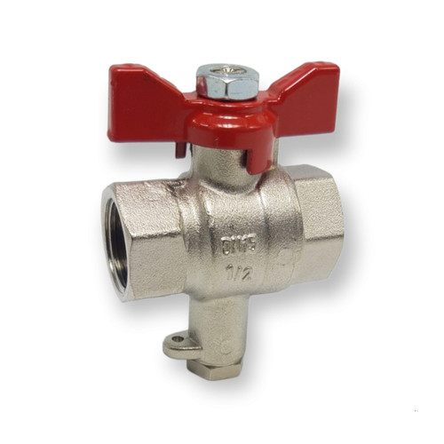 Ball valve with probe - ball,