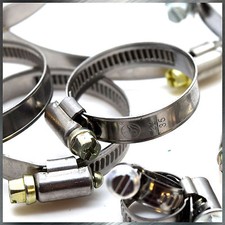 Stainless steel hose clamps - steel,