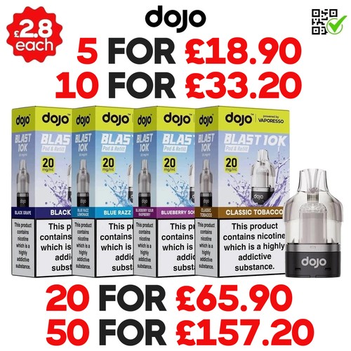 Vaporesso dojo blast 10k - vaporesso,