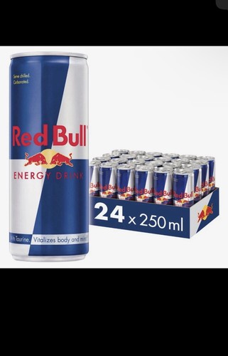Red bull energy drink - energy, can