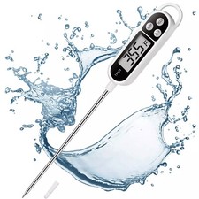 Meat Food Thermometer Digital Temperature Probe Cooking Jam Sugar BBQ Turkey