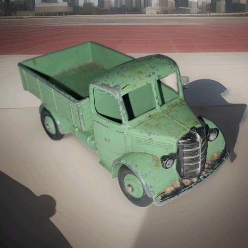 Vintage dinky toy truck 1950 - vintage, truck:1950's