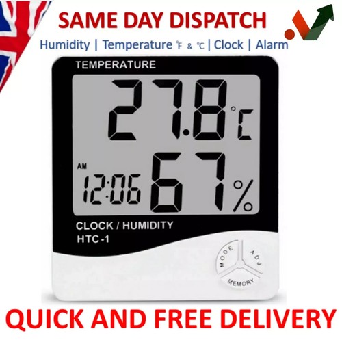 Digital clock thermometer - digital,