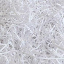 SOFT WHITE SHREDDED TISSUE HAMPER PAPER GIFT PACKAGING CHRISTMAS FESTIVE FILLER