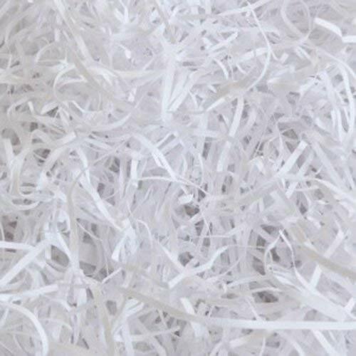 Soft white shredded - white, tissue