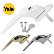 Yale uPVC Cranked Window Handle Inline Locking Offset Espag Double Glazing