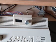 Amiga 500 600 A1200 GOTEK 3D Bone col Box / FLASH FLOPPY/ H&C Blue OLed + Rotary