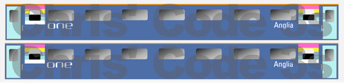Adhesive vinyl coach decal - coach, n