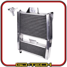 RADIATORE MAGGIORATO RACING ALLUMINIO PIAGGIO ZIP SP 50 MK1 1996-2000 con TAPPO