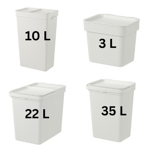 Ikea hållbar bin with lid - ikea,