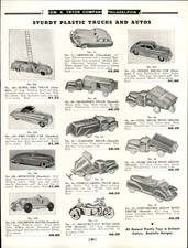 1949 PAPER AD Saunders toy