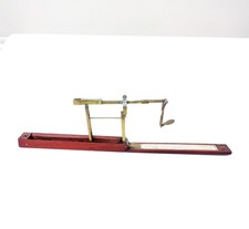 Antique Folding Mahogany Coin