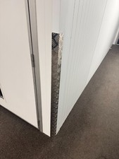 5bar aluminium 2mm corner protection angle - Chequer plate