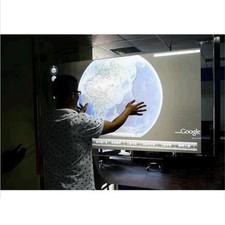 Rear Projection Screen Film Clear Holographic Projector Adhesive Vinyl 60inx20in
