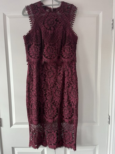 Lipsy vip purple burgundy - vip, purple/burgundy