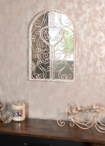 Hanging wall shutter mirror - wall,