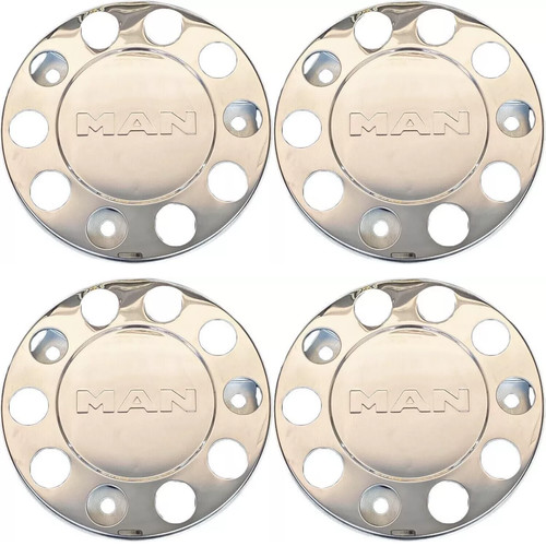 4pcs stainless steel wheel - steel,