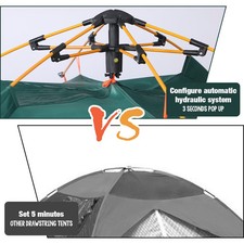 Dark Green Waterproof Pop-Up