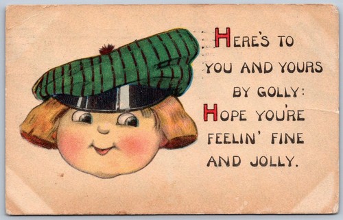 Vintage 1905 comic postcard - vintage,