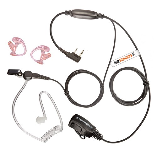 Pin security earpiece - security,