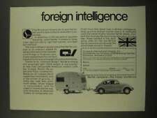 1969 Caravans International Imports Sprite Caravans Ad - Foreign Intelligence