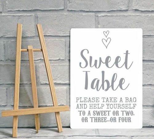 Sweet table cart metal - a4,