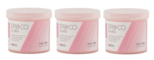 Epil pink wax pot - wax,