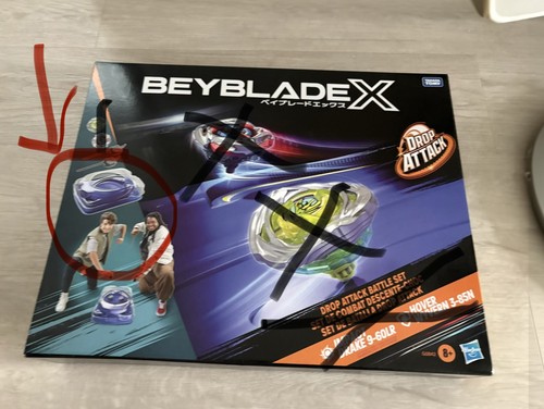 Beyblade drop attack - beyblade, battle