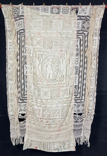 Vintage french linen beautiful - french,