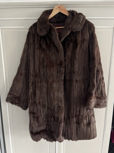 Beautiful vintage brown - brown, mink