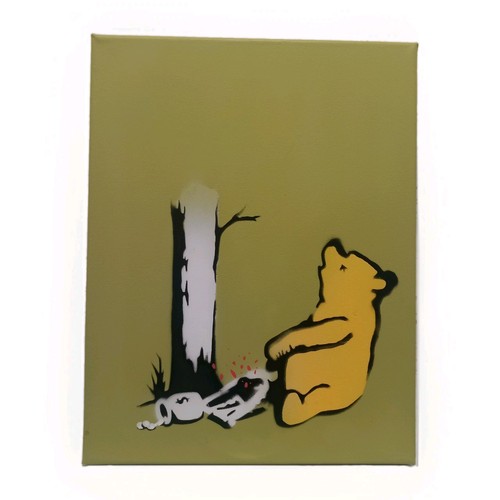 Banksy original signed - banksy,