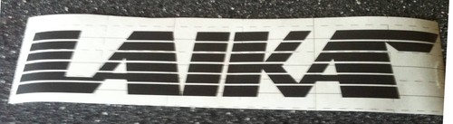 Laika motorhome decal 300mm - motorhome,