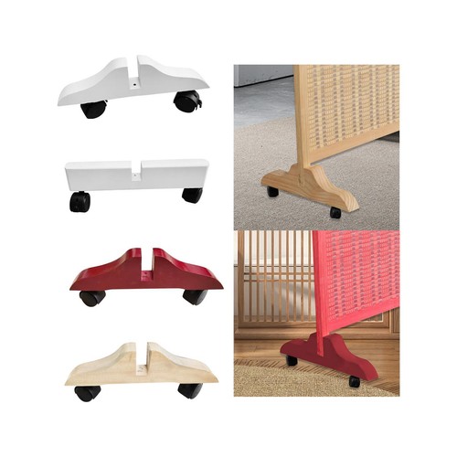Privacy screen holder - screen, wood