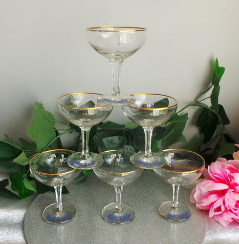 Vintage babycham glasses - vintage,