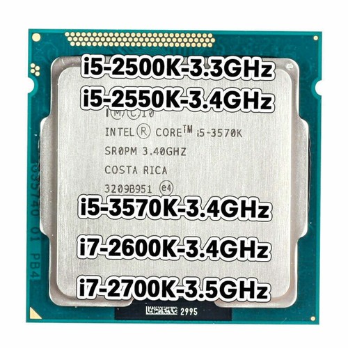 Intel core 2500k 2550k - core, i5-2500k