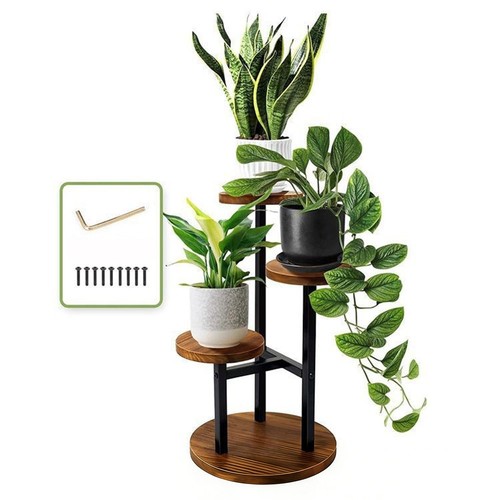 Tier plant stand wood - tier,
