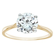 9ct Gold on Silver 2.00ct