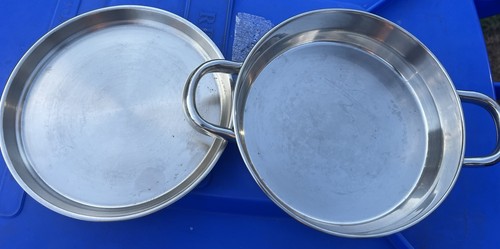 Stainless steel paella pan - paella,