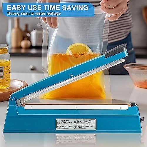 Impulse heat sealer plastic - heat,