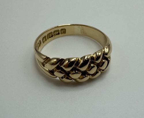 18ct gold row keeper - 18ct,