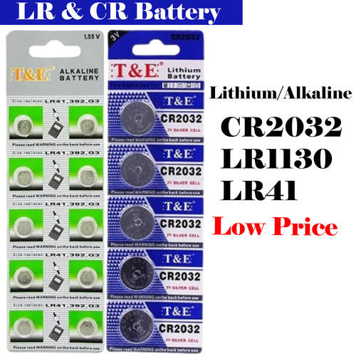 2032 battery lr41 lr1130 - cr,