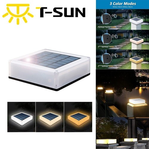 Solar powered led post lights - solar,