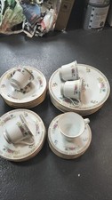 Fine China Tea Set 29 Peice Floral Pattern Vintage Collectable Retro Tea Set New