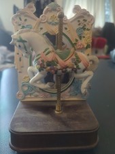 Carousel Horse Music Box