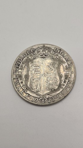 1923 silver halfcrown - 1923,
